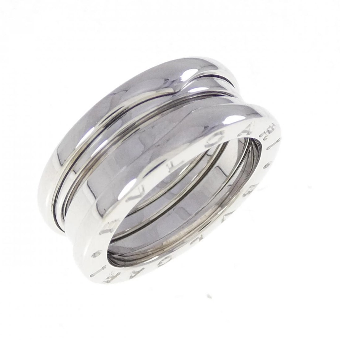 BVLGARI B.ZERO1 RING: Bvlgari B.zero1 Ring Brand: BVLGARI Type/Style: Bulgari Ring Material: 750 white gold Color: White Gold Size: US5 1/4(51) Accessories: None Accessories Notice: When purchasing pre-owned goods, please