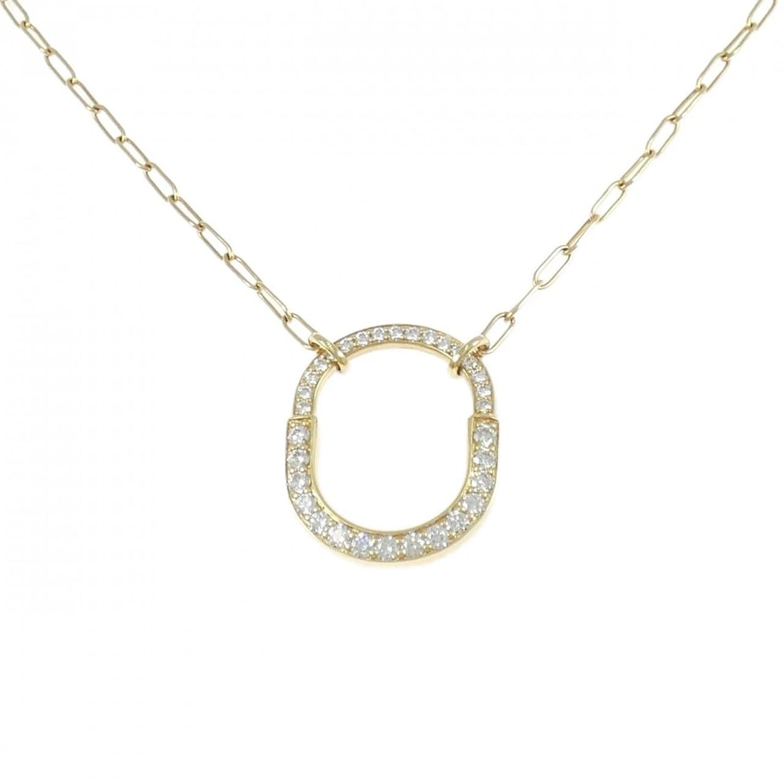TIFFANY&CO. ROCK NECKLACE: TIFFANY&Co. Rock Necklace Brand: TIFFANY&Co. Type/Style: TIFFANY&Co. Necklace Material: 750 yellow gold Main Stone Natural Color: Yellow Gold Size: length45cmActual Size Pendant length approx. x width
