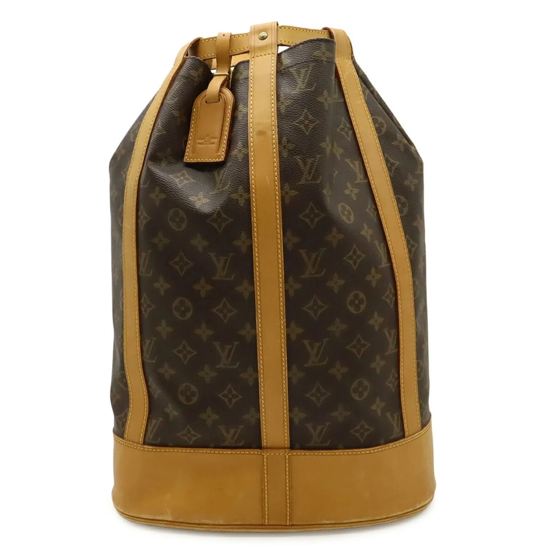 LOUIS VUITTON MONOGRAM RANDONEE GM SHOULDER BAG: Louis Vuitton Monogram Randonee GM Shoulder Bag Brand: Louis Vuitton Type/Style: Shoulder bag Material: Monogram Color: Brown Size: 44cm x 32.5cm x 18cm / 17.32'' x 12.79'' x 7.08'' Accessories: N