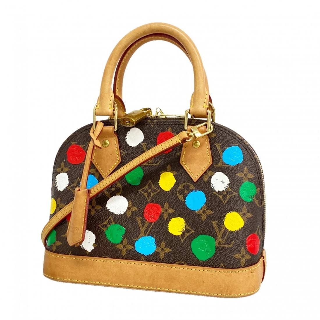 LOUIS VUITTON MONOGRAM ALMA BB HANDBAG: Louis Vuitton Monogram Alma BB Handbag Brand: Louis Vuitton Type/Style: Material: Color: Size: Accessories: None Accessories Notice: When purchasing pre-owned goods, please refer to the ph