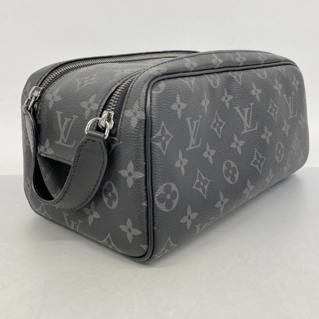LOUIS VUITTON MONOGRAM ECLIPSE DOPP KIT HANDBAG - 2