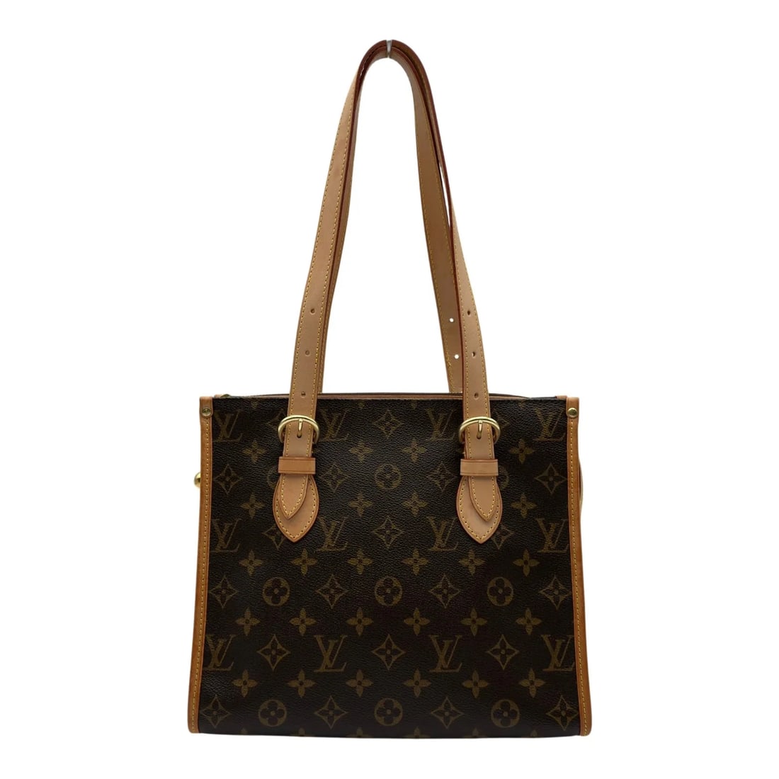 LOUIS VUITTON POPINCOURT BROWN MONOGRAM/LEATHER: Louis Vuitton Popincourt Brown Monogram/Leather Brand: LOUIS VUITTON Type/Style: Handbag Material: Monogram/Leather Color: brown Size: W: 27.5cm / H: 24.0cm / D: 12.0cm Accessories: None Accessories