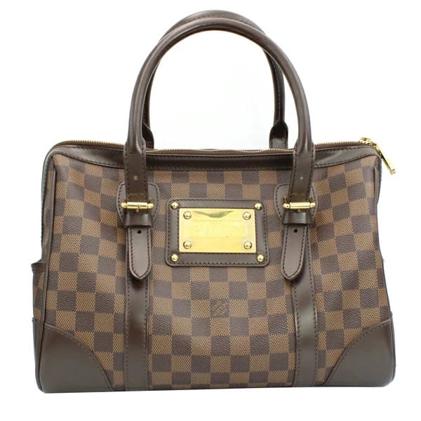 LOUIS VUITTON BERKELEY DAMIER EBENE: Louis Vuitton Berkeley Damier Ebene Brand: Louis Vuitton Type/Style: Handbag Material: Damier Color: Brown Size: W:31cm ? H:22cm ? D:20cm Accessories: None Accessories Notice: When purchasing