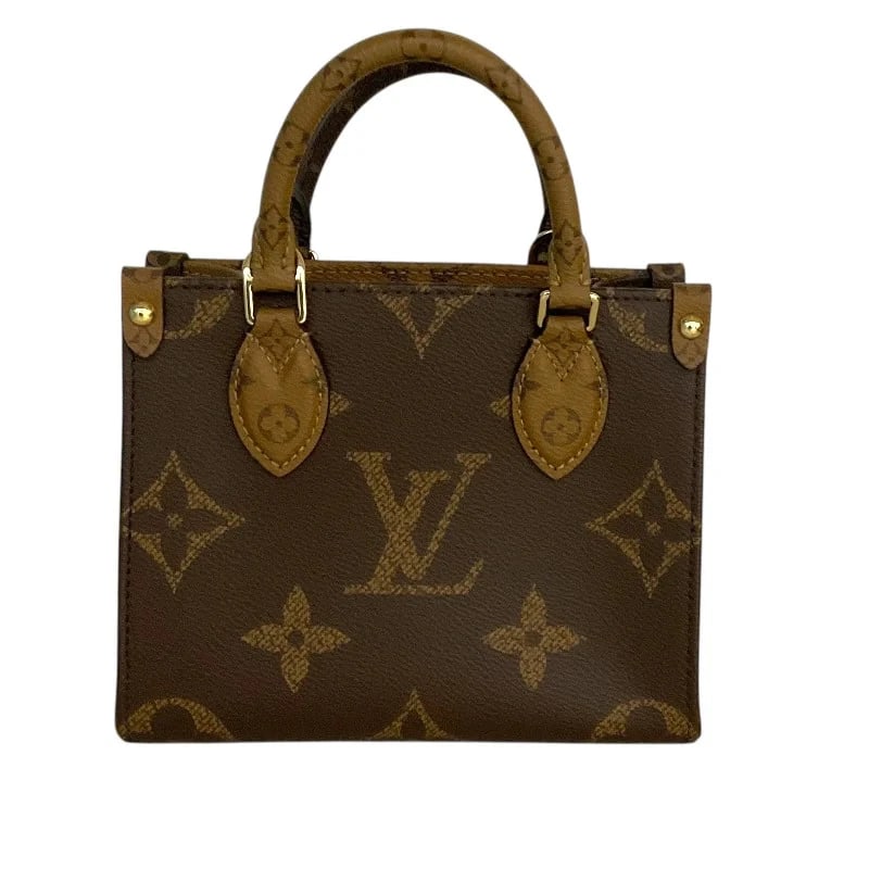 LOUIS VUITTON BROWN MONOGRAM GIANT REVERSE - 2