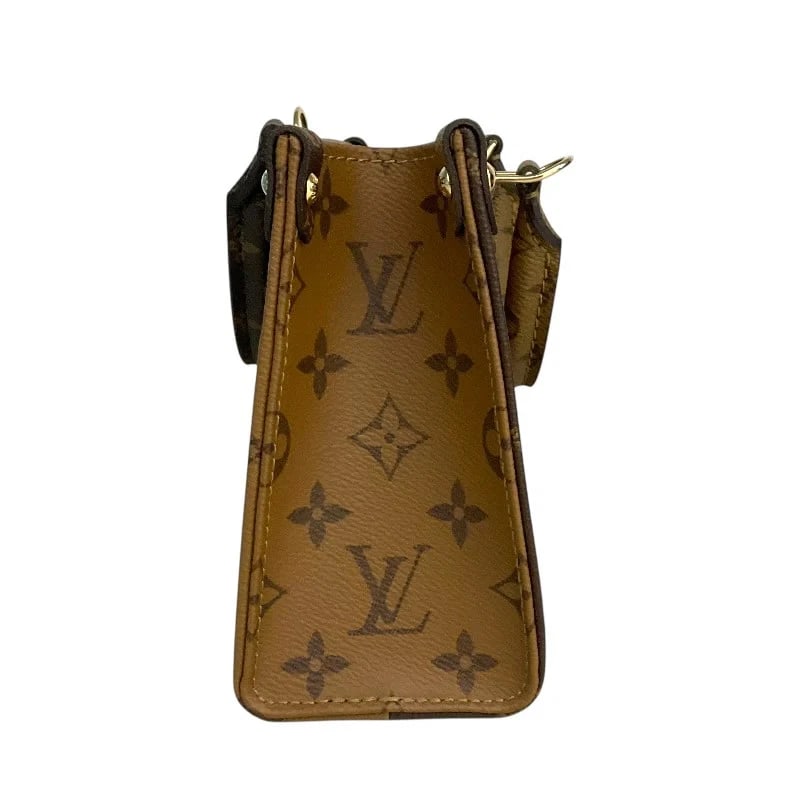 LOUIS VUITTON BROWN MONOGRAM GIANT REVERSE - 5