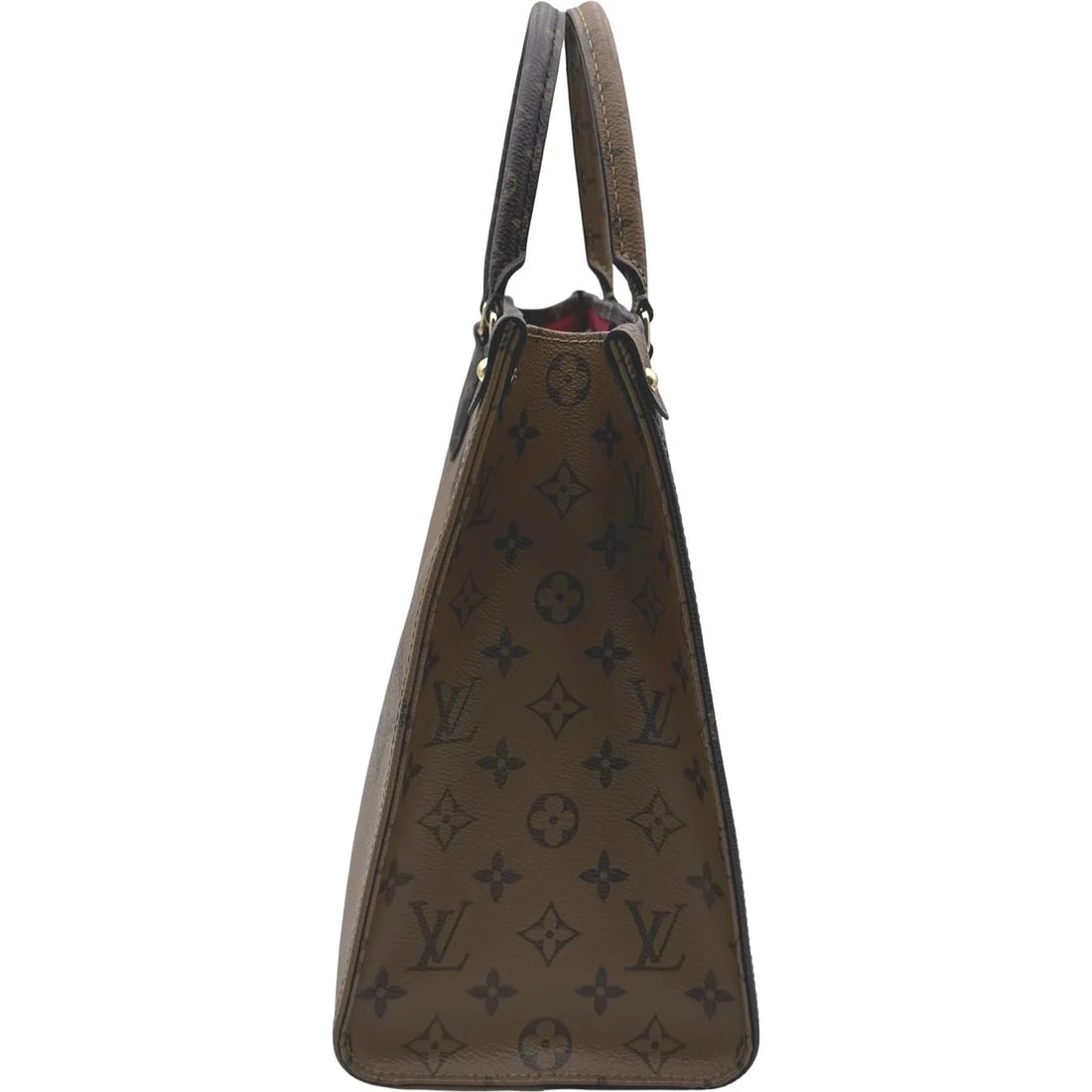 LOUIS VUITTON BROWN GIANT REVERSE MONOGRAM - 4