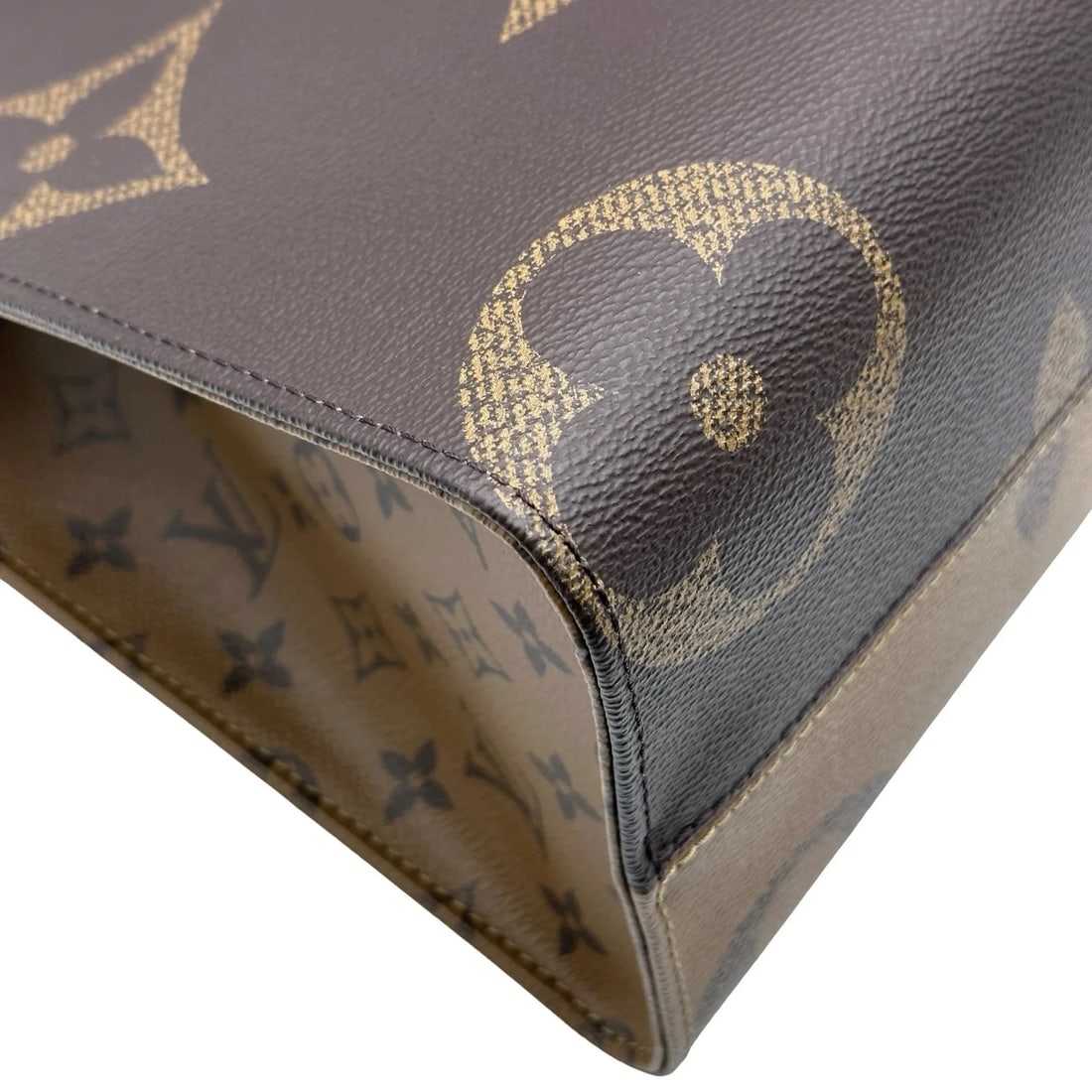 LOUIS VUITTON BROWN GIANT REVERSE MONOGRAM - 6