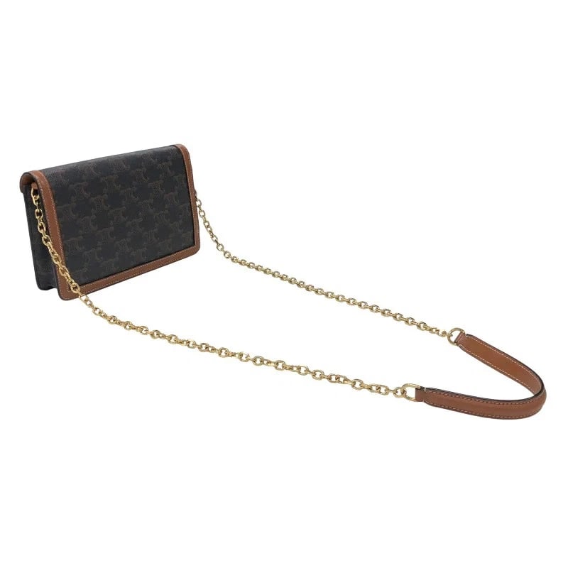 CELINE TRIOMPHE CHAIN WALLET - 2