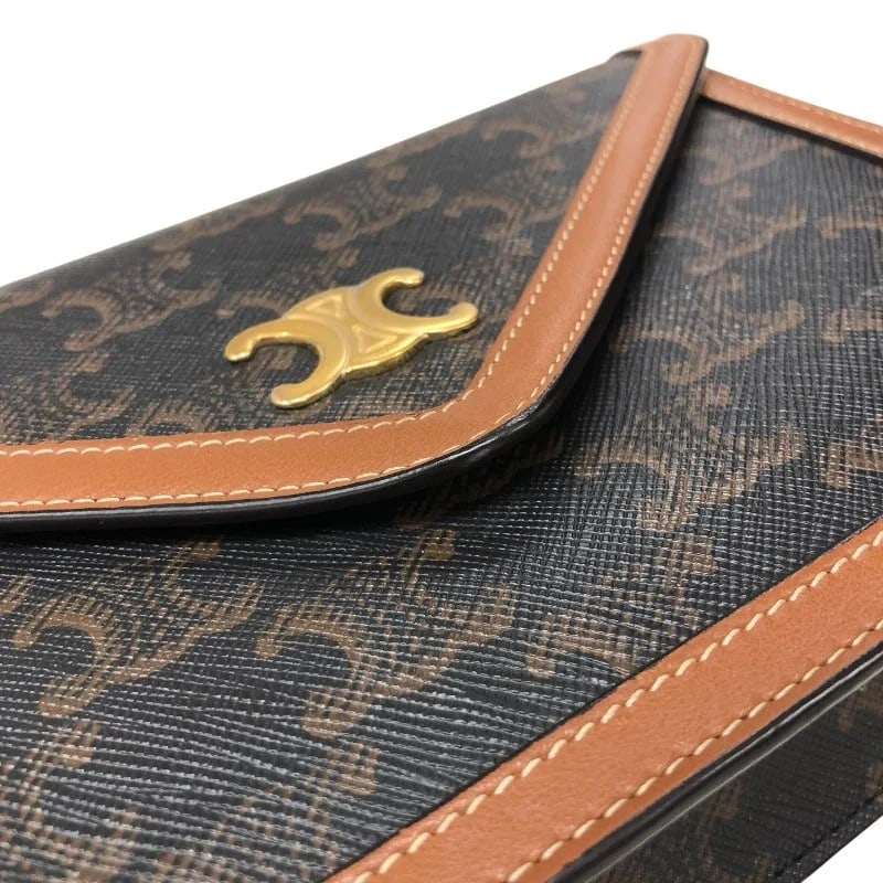 CELINE TRIOMPHE CHAIN WALLET - 5