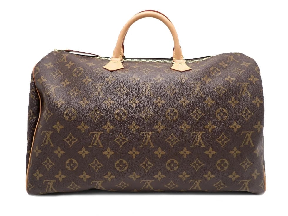 LOUIS VUITTON MONOGRAM SPEEDY 40 BOSTON BAG: Louis Vuitton Monogram Speedy 40 Boston Bag Brand: LOUIS VUITTON Type/Style: Boston Bag Material: Monogram Color: None Size: W 40 ? H 25 ? G 19.5 cm Accessories: None Accessories Notice: W