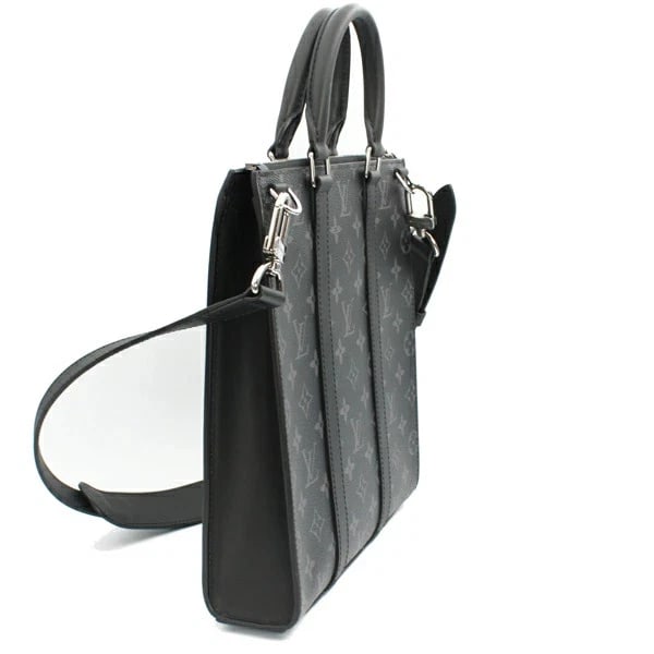 LOUIS VUITTON MONOGRAM ECLIPSE BLACK GREY - 2