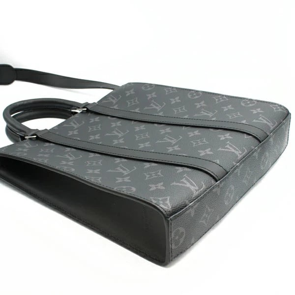 LOUIS VUITTON MONOGRAM ECLIPSE BLACK GREY - 4