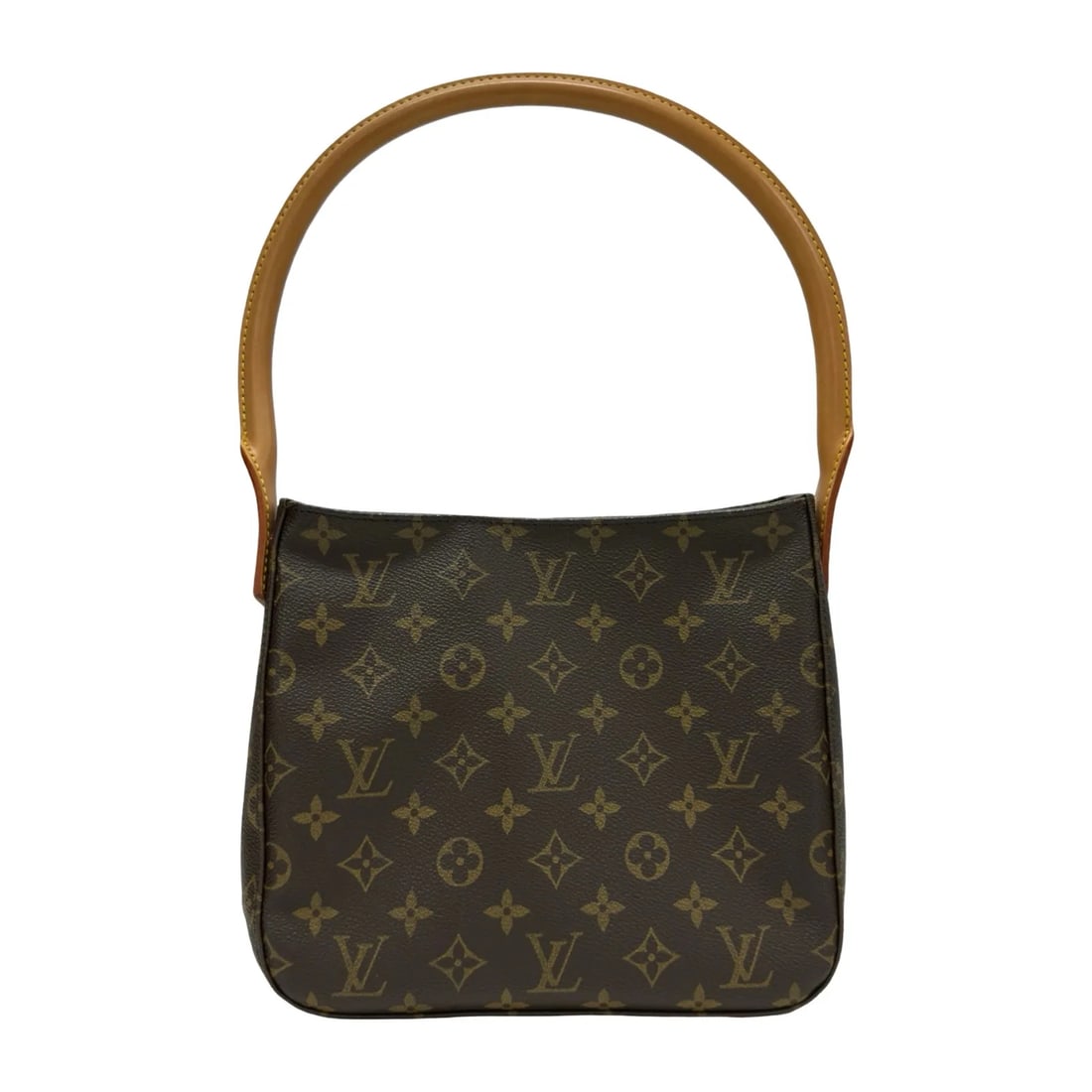 LOUIS VUITTON LOOPING BROWN MONOGRAM CANVAS: LOUIS VUITTON Looping Brown Monogram Canvas Brand: LOUIS VUITTON Type/Style: Handbag Material: Monogram Canvas Color: brown Size: W: 24cm / H: 21cm / D: 10cm Accessories: None Accessories Notice: