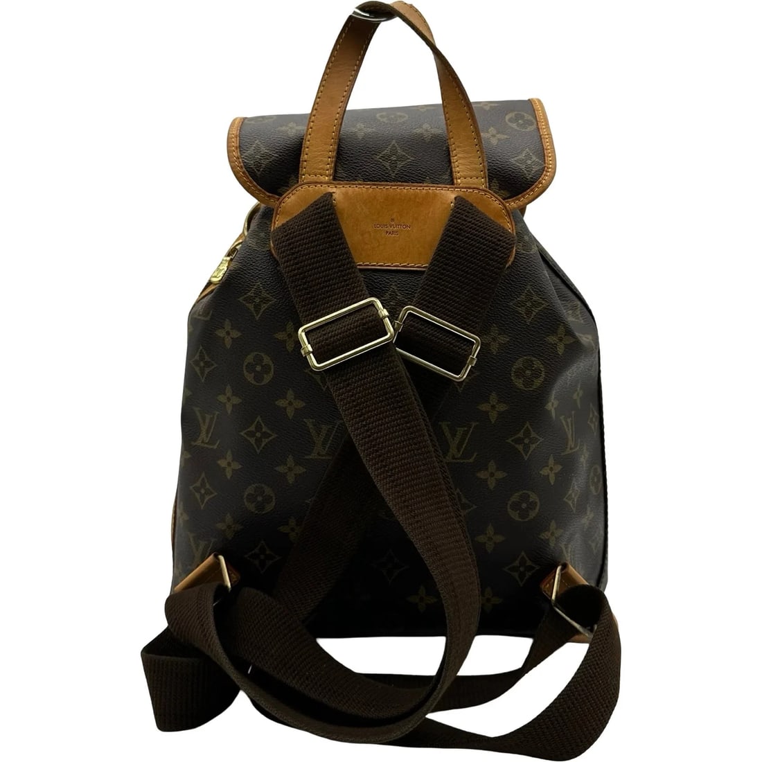 LOUIS VUITTON BROWN MONOGRAM BACKPACK - 3