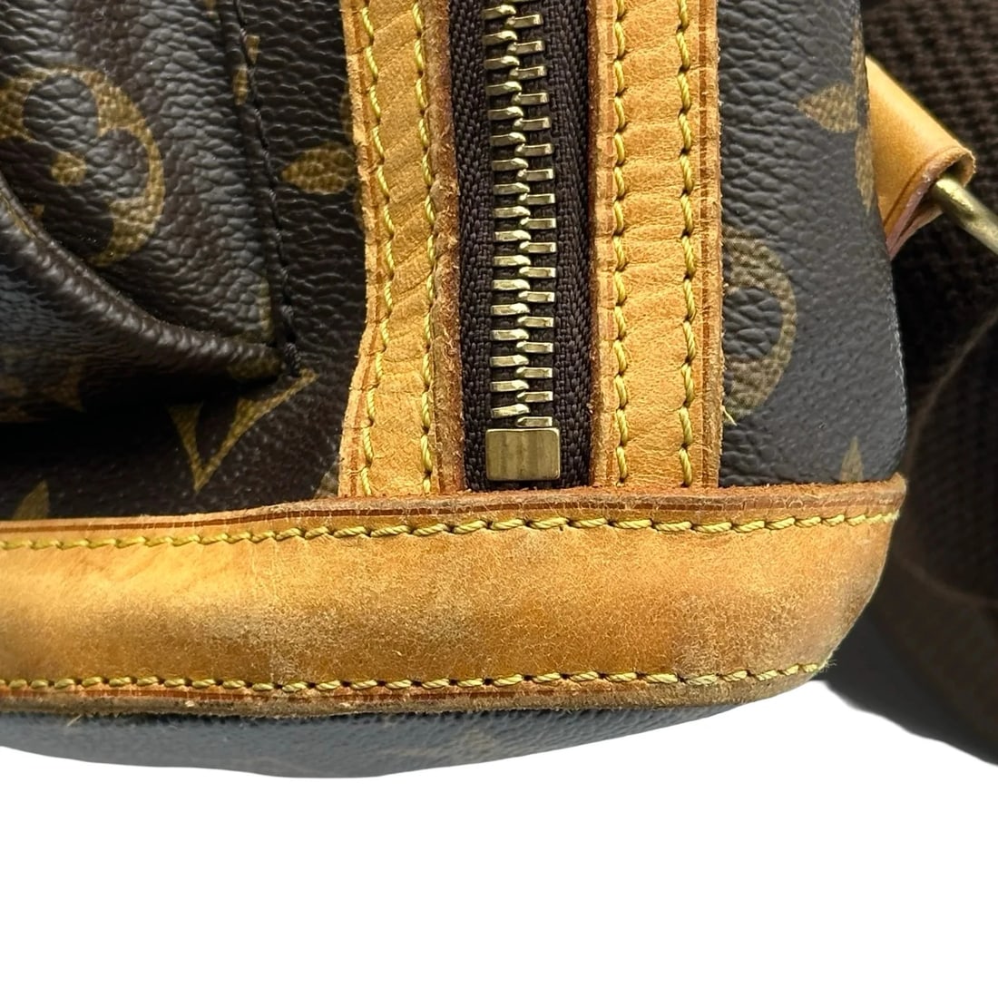LOUIS VUITTON BROWN MONOGRAM BACKPACK - 6