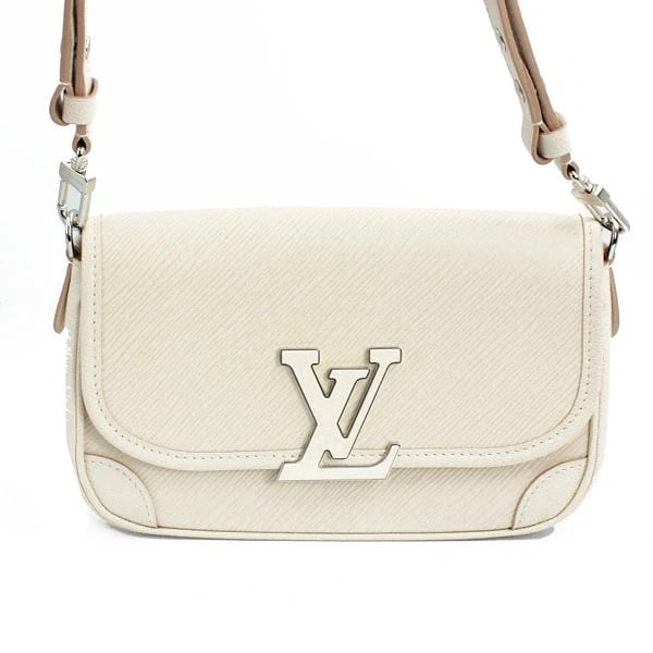 LOUIS VUITTON BUCI EPI IN QUARTZ WHITE: Louis Vuitton Buci Epi in Quartz White Brand: Louis Vuitton Type/Style: Handbag Material: Epi Color: White Size: W:24.5cm ? H:14cm ? D:6.5cm Accessories: None Accessories Notice: When purchasing