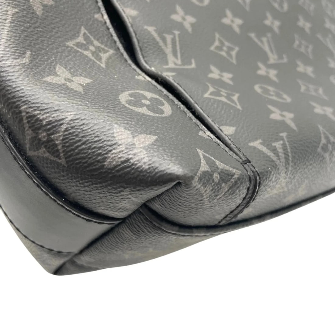 LOUIS VUITTON BLACK MONOGRAM ECLIPSE CANVAS - 6