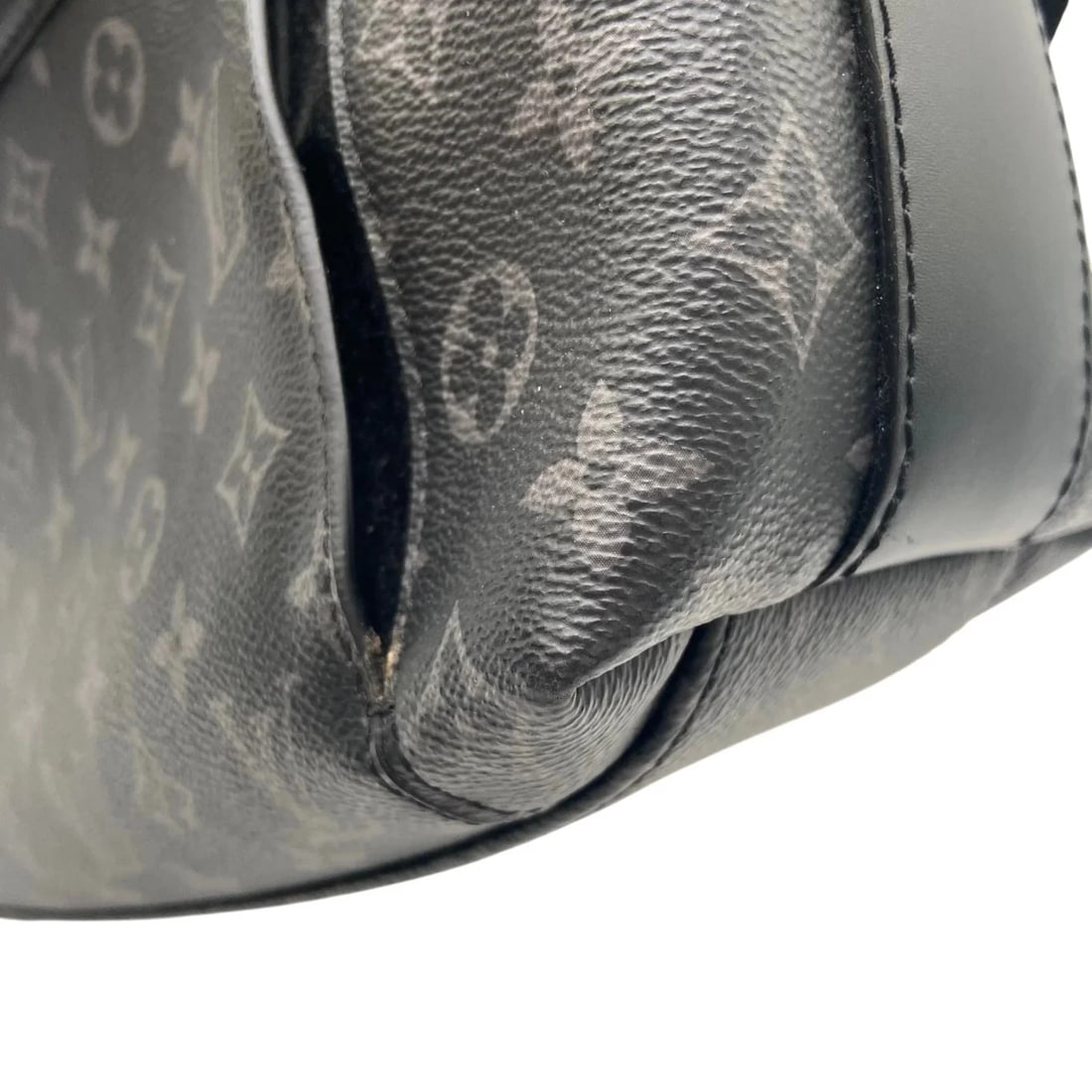 LOUIS VUITTON BLACK MONOGRAM ECLIPSE CANVAS - 7