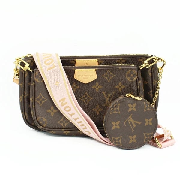 LOUIS VUITTON POCHETTE ACCESSOIRES MONOGRAM CANVAS: Louis Vuitton Pochette Accessoires Monogram Canvas Brand: Louis Vuitton Type/Style: Shoulder Bag Material: Monogram Canvas Color: Brown Size: W:24cm ? H:12cm ? D:3.5cm Accessories: None Accessories