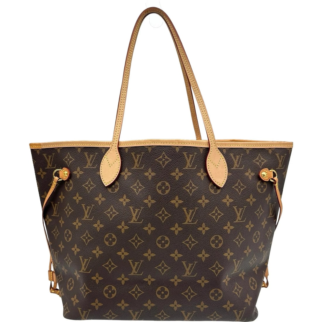 LOUIS VUITTON BROWN MONOGRAM CANVAS TOTE BAG (1 of 6)