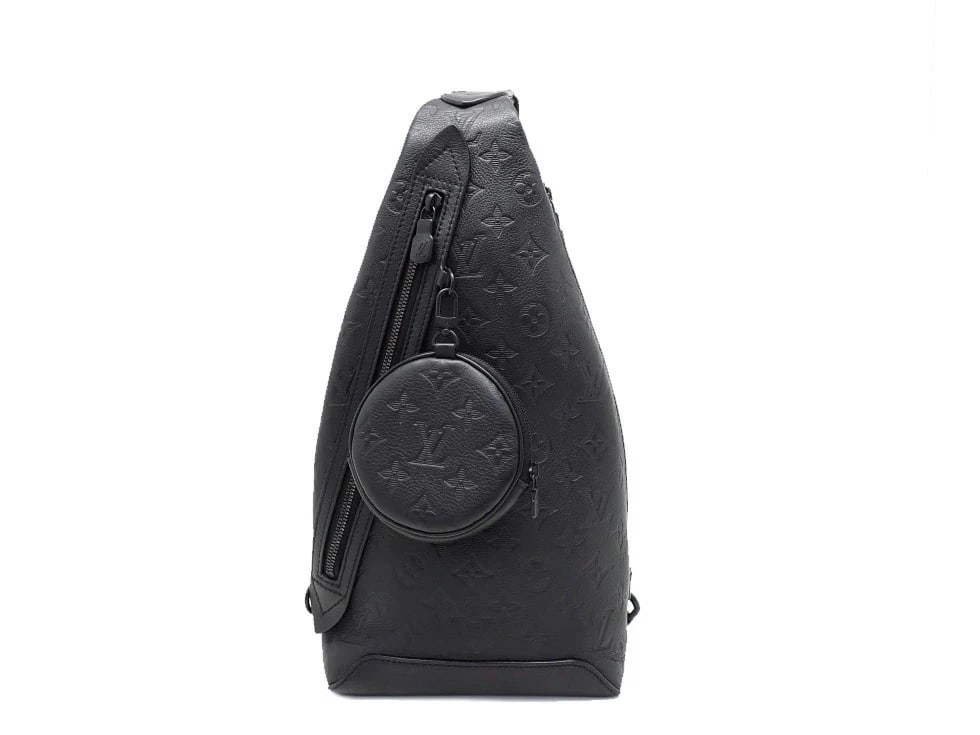 LOUIS VUITTON MONOGRAM SHADOW BLACK DUO SLING BAG (1 of 2)