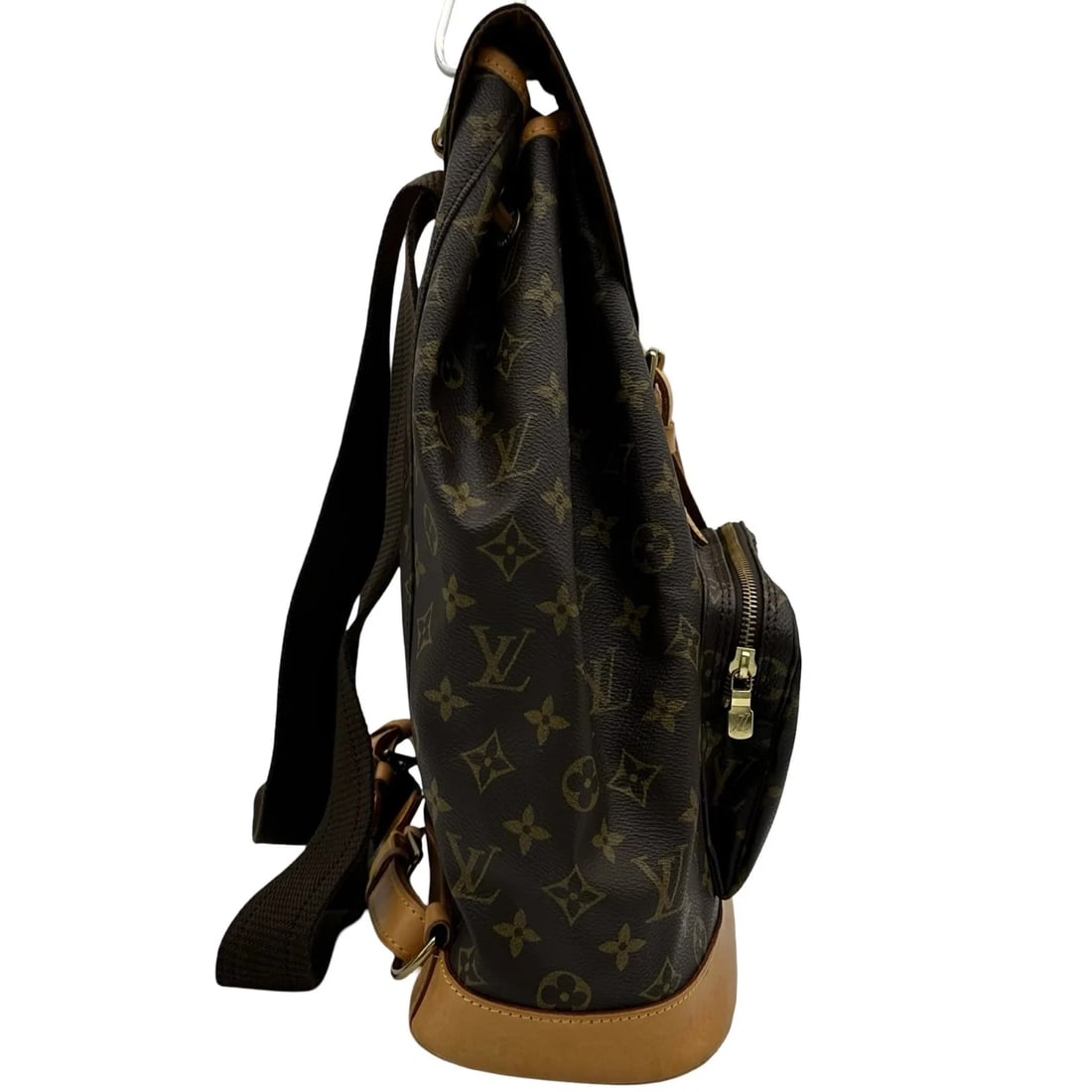 LOUIS VUITTON BROWN MONOGRAM CANVAS BACKPACK - 2