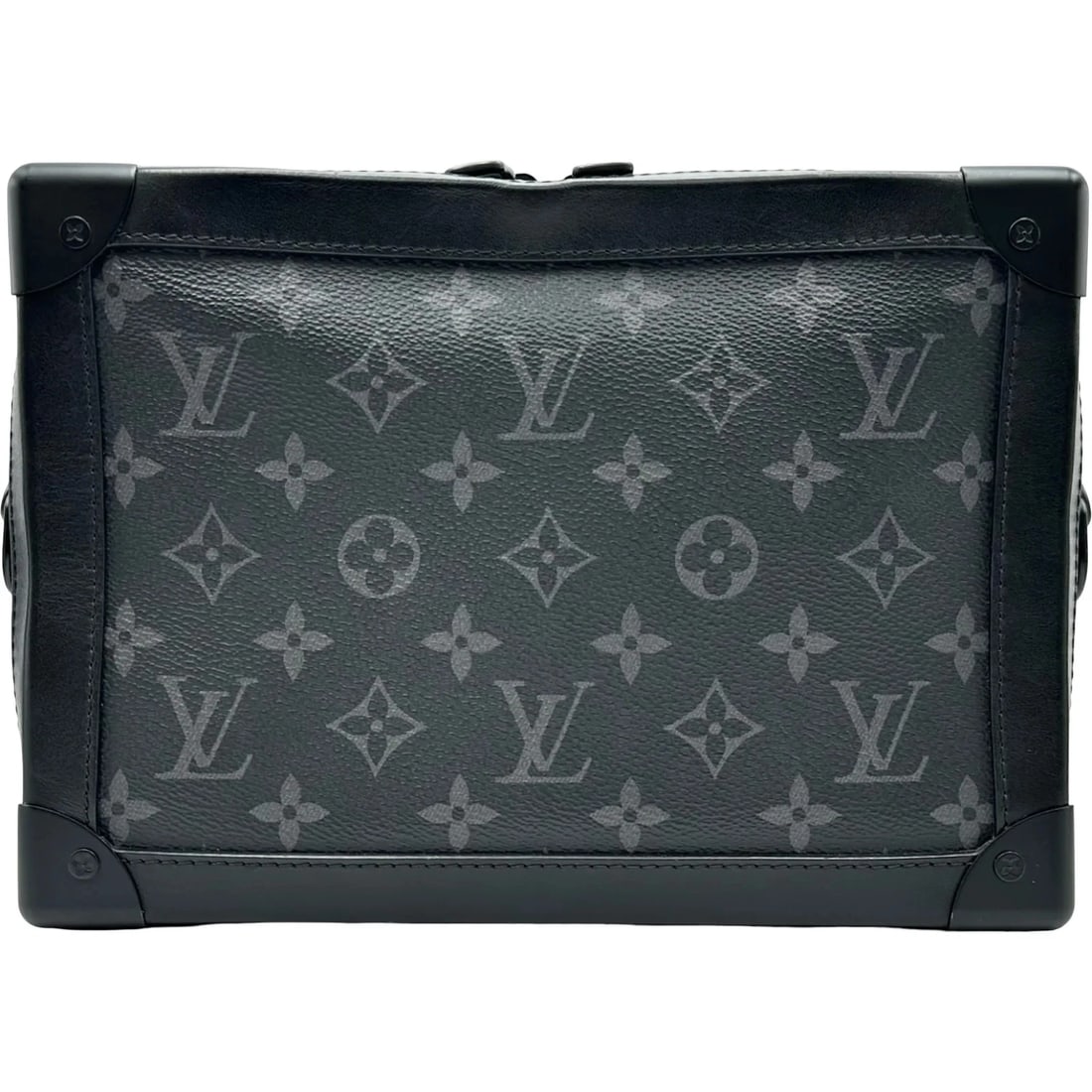 LOUIS VUITTON BLACK MONOGRAM ECLIPSE SHOULDER BAG - 2