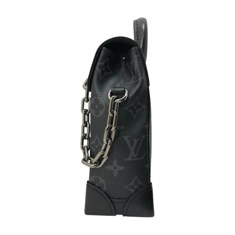LOUIS VUITTON NANO STEAMER BLACK MONOGRAM ECLIPSE - 3