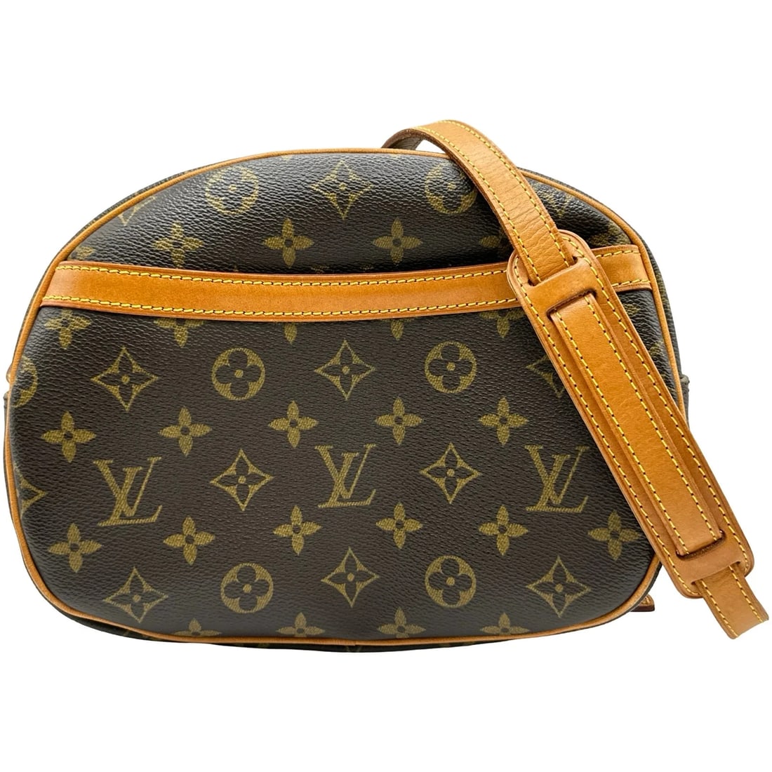LOUIS VUITTON BLOIS BROWN MONOGRAM CANVAS: LOUIS VUITTON Blois Brown Monogram Canvas Brand: LOUIS VUITTON Type/Style: Handbag Material: Monogram Canvas Color: Brown Size: W: 24cm / H: 18.5cm / D: 7cm Accessories: None Accessories Notice: When