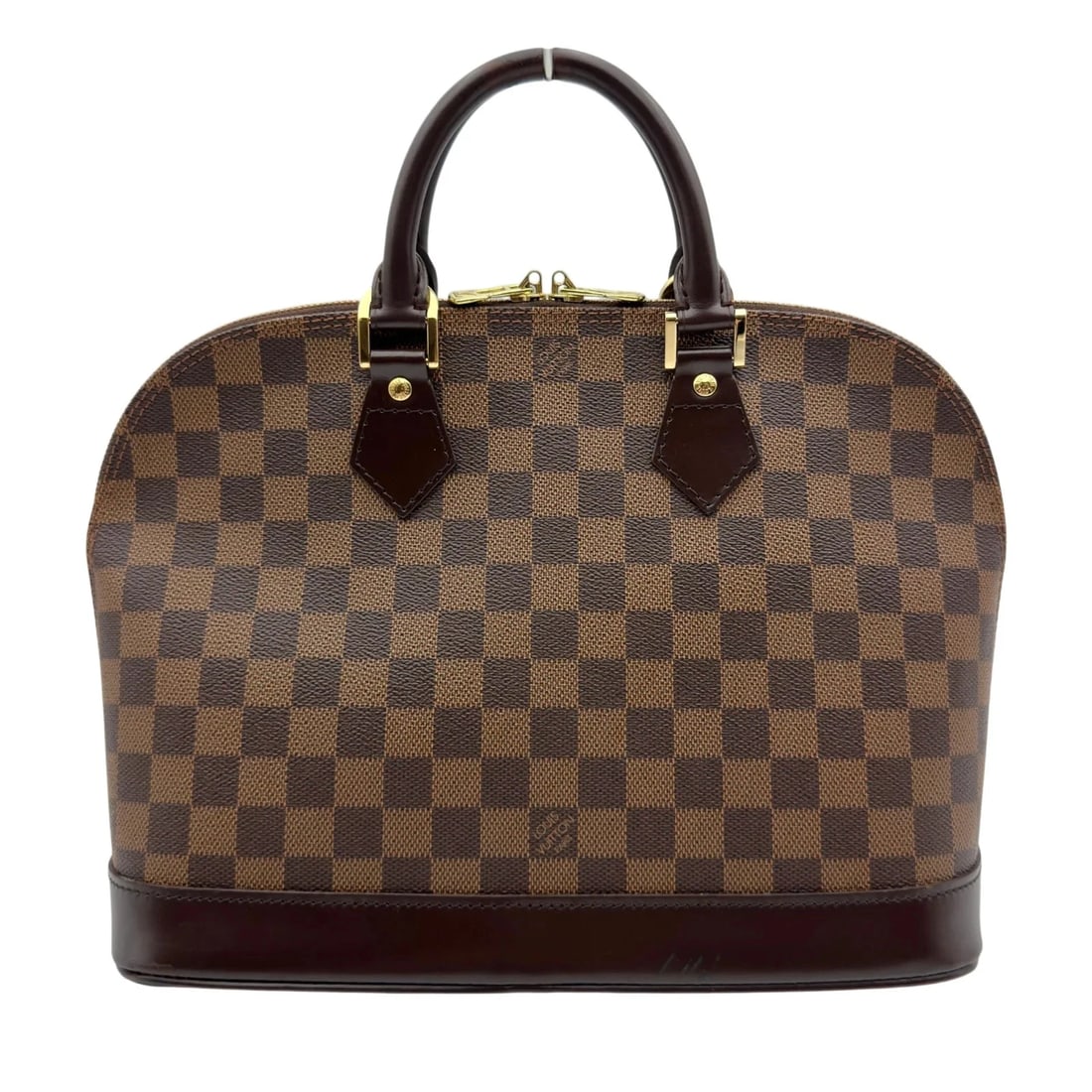 LOUIS VUITTON ALMA BROWN DAMIER/LEATHER: LOUIS VUITTON Alma Brown Damier/Leather Brand: LOUIS VUITTON Type/Style: Handbag Material: Damier/Leather Color: brown Size: W: 30.0cm / H: 24.0cm / D: 16.0cm Accessories: None Accessories