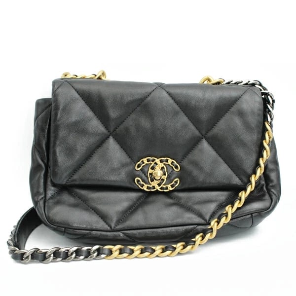 CHANEL CHANEL 19 LINE CHAIN SHOULDER BAG (1 of 4)