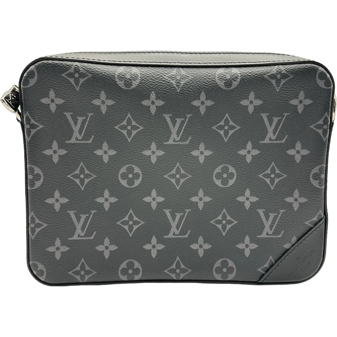 LOUIS VUITTON TRIO MESSENGER BLACK MONOGRAM ECLIPSE - 2
