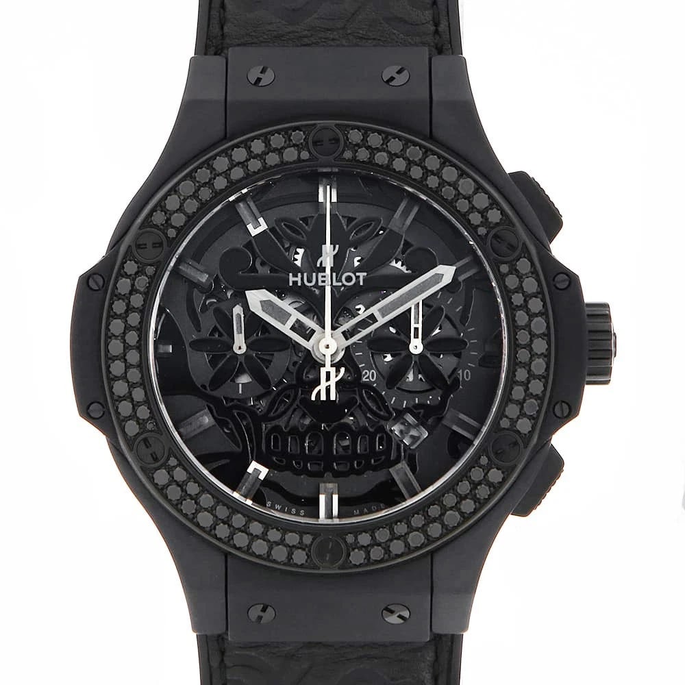 HUBLOT BIG BANG CALFSKIN WATCH (1 of 3)