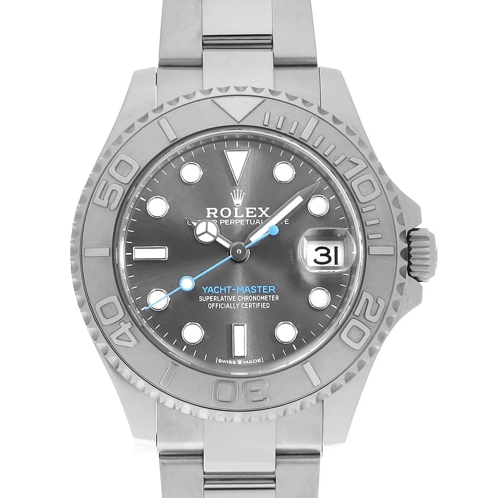 ROLEX YACHT MASTER ROLESIUM SLATE WATCH (1 of 3)