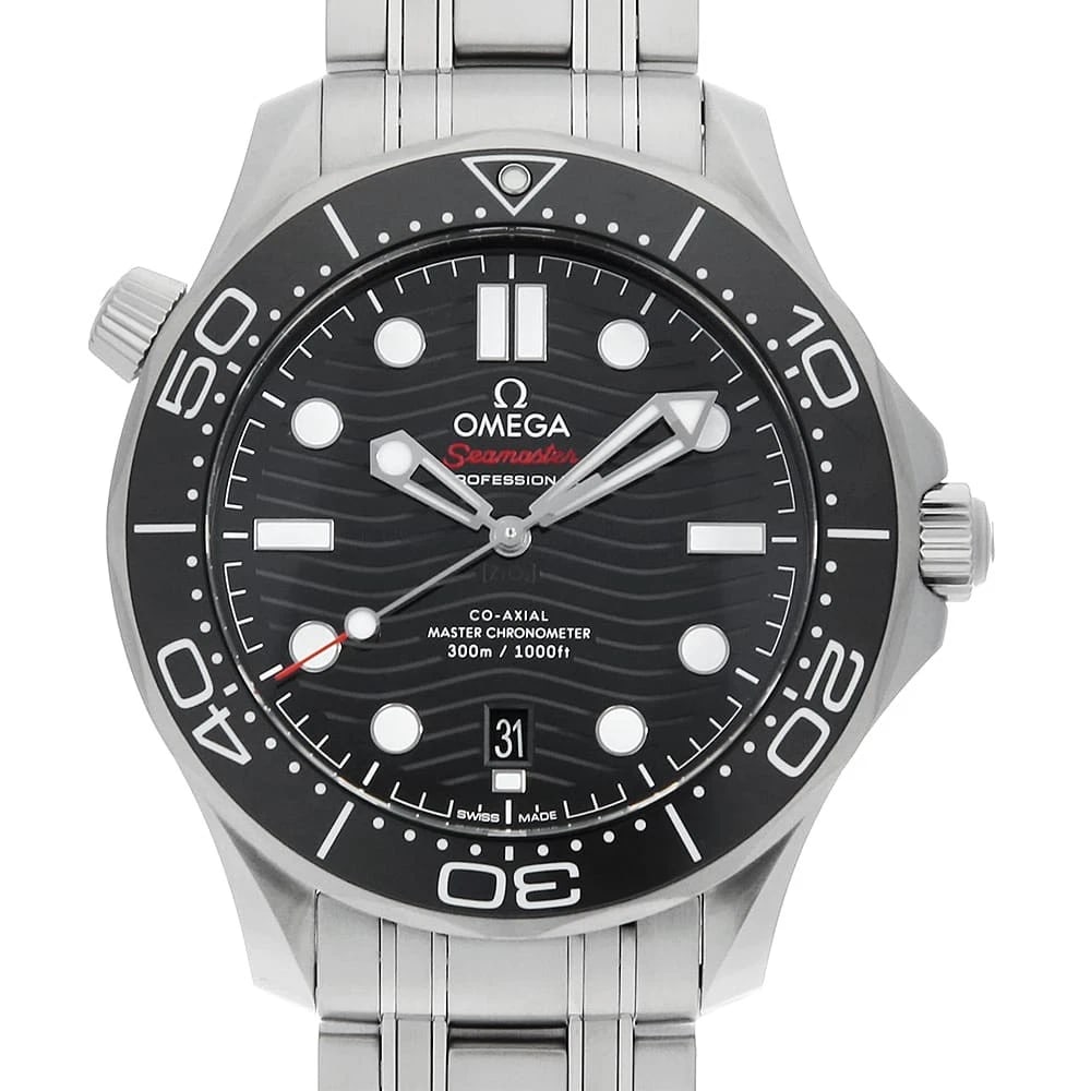 OMEGA SEAMASTER DIVER CO-AXIAL CHRONOMETER WATCH: OMEGA Seamaster Diver Co-Axial Chronometer watch Brand: OMEGA Type/Style: Wrist watch Material: Band Material Stainless Steel, Case Material Stainless Steel Color: Dial Color Black Size: Case:W42mm Ci
