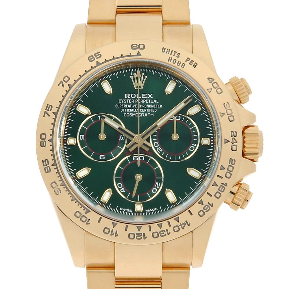 ROLEX COSMOGRAPH DAYTONA GREEN WATCH (1 of 3)