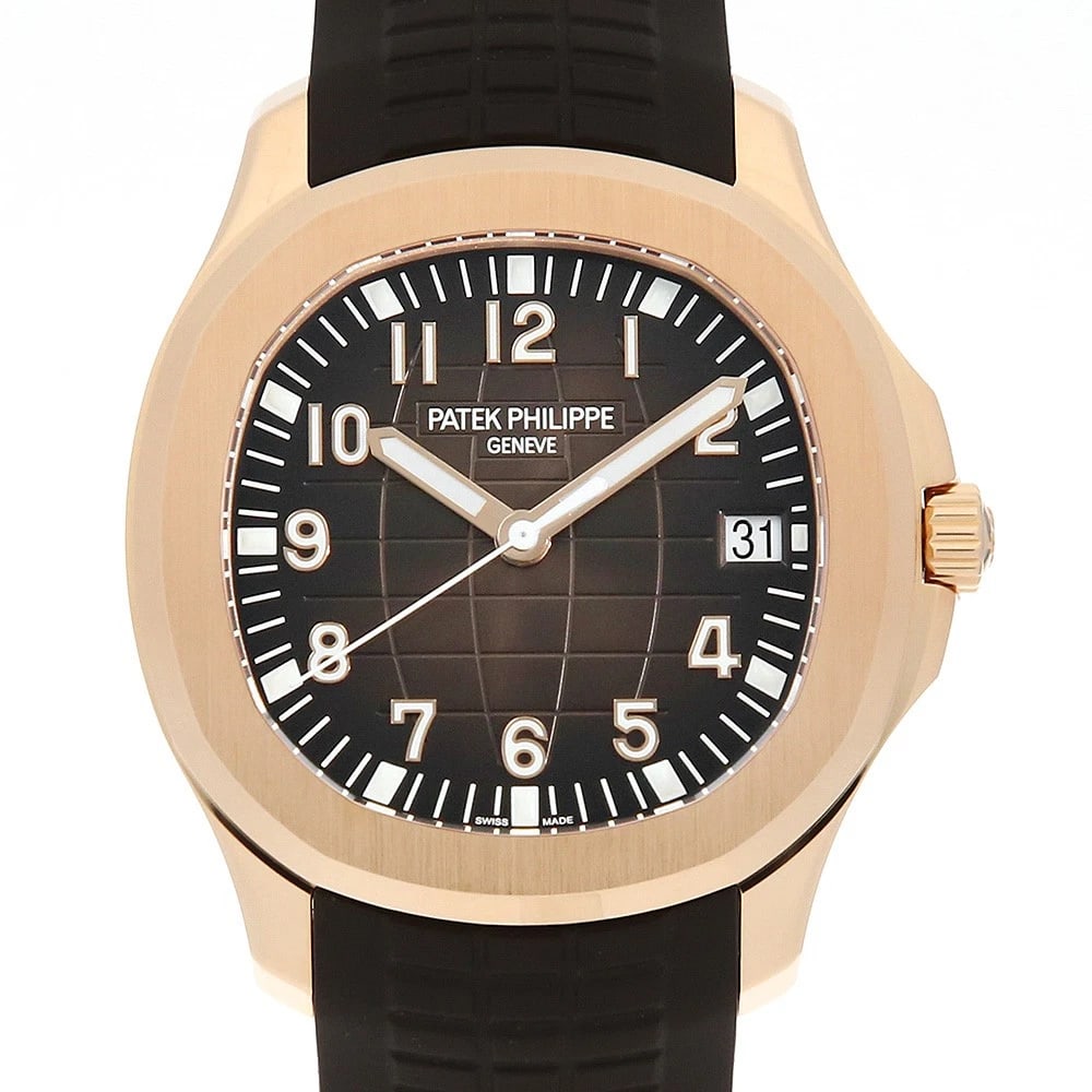 PATEK PHILIPPE AQUANAUT ROSE GOLD WATCH (1 of 3)