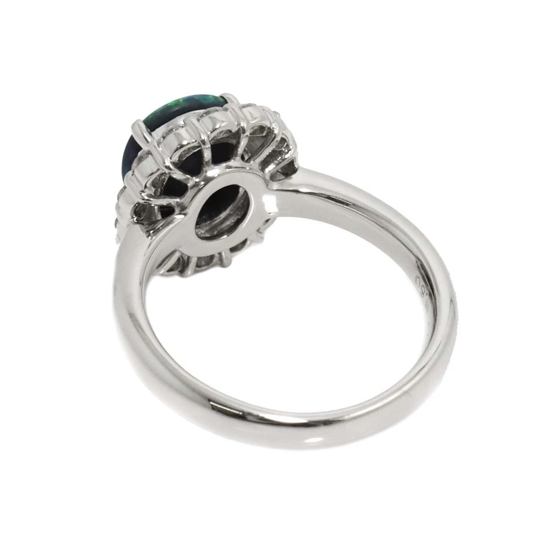 OPAL DIAMOND RING PT PLATINUM - 5