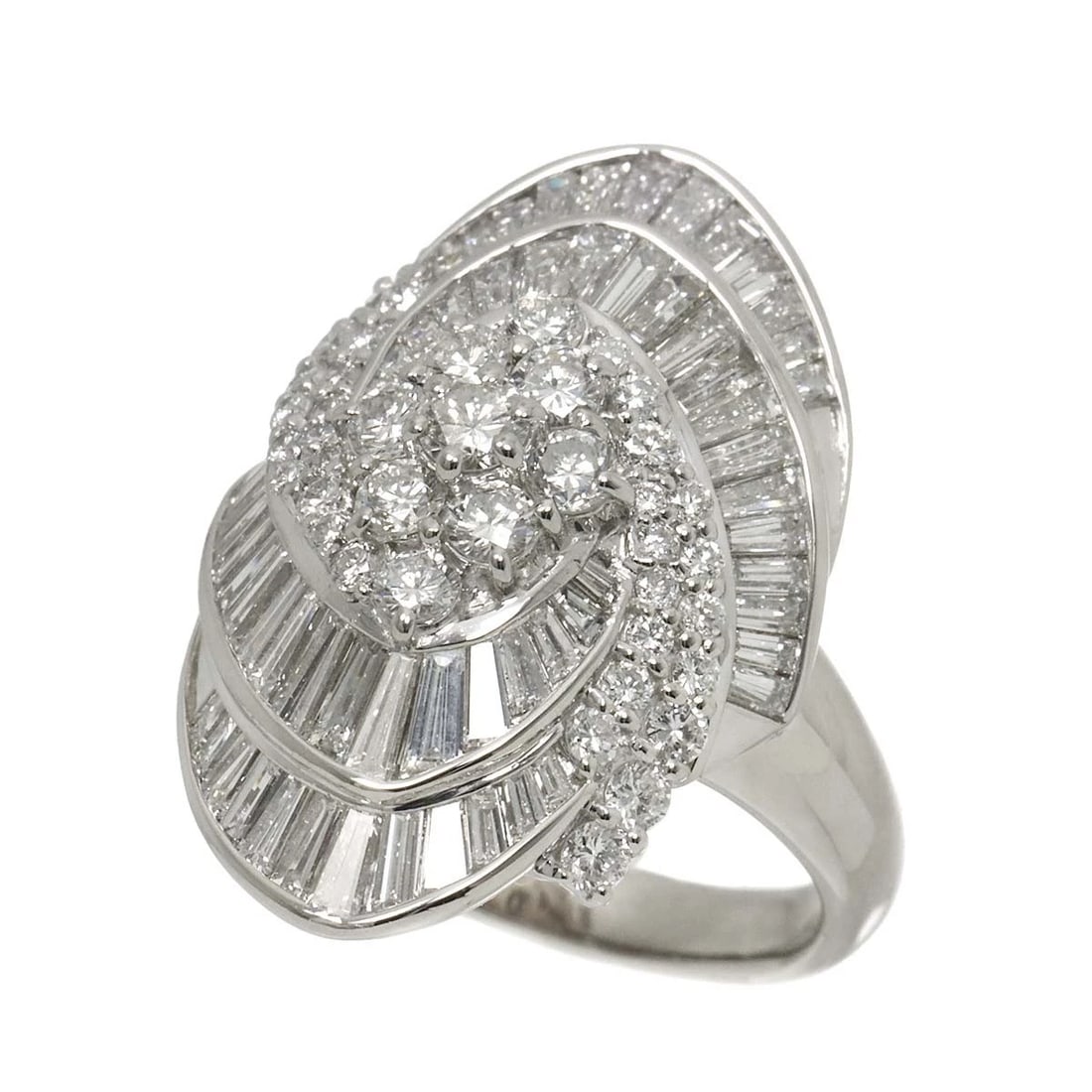 DIAMOND RING PT PLATINUM - 3