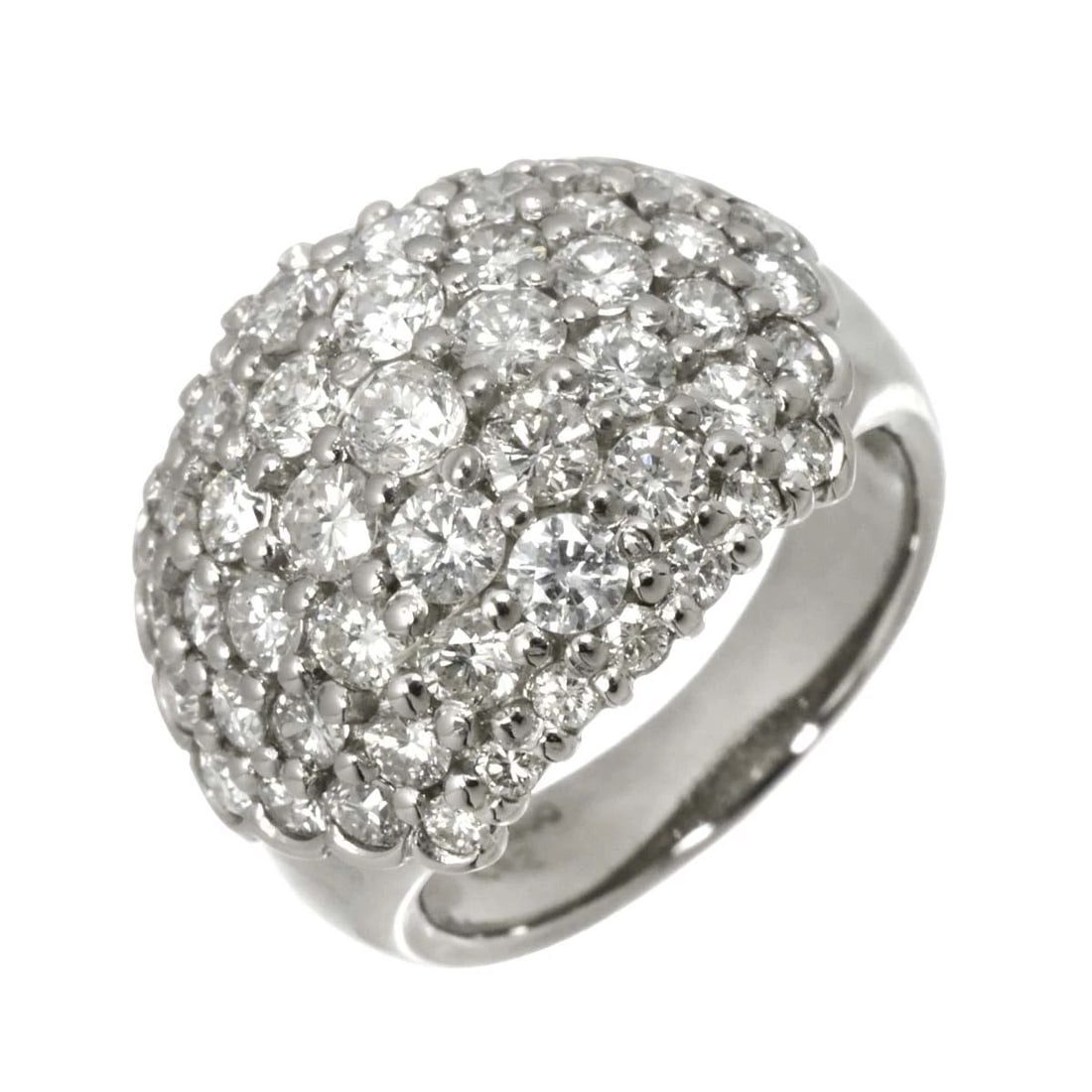 DIAMOND RING PT PLATINUM: Diamond Ring Pt Platinum Brand: Unbranded Type/Style: Ring Material: Platinum Main Stone Natural Color: Platinum Size: 5.25(US) Accessories: None Accessories Notice: When purchasing pre-ow