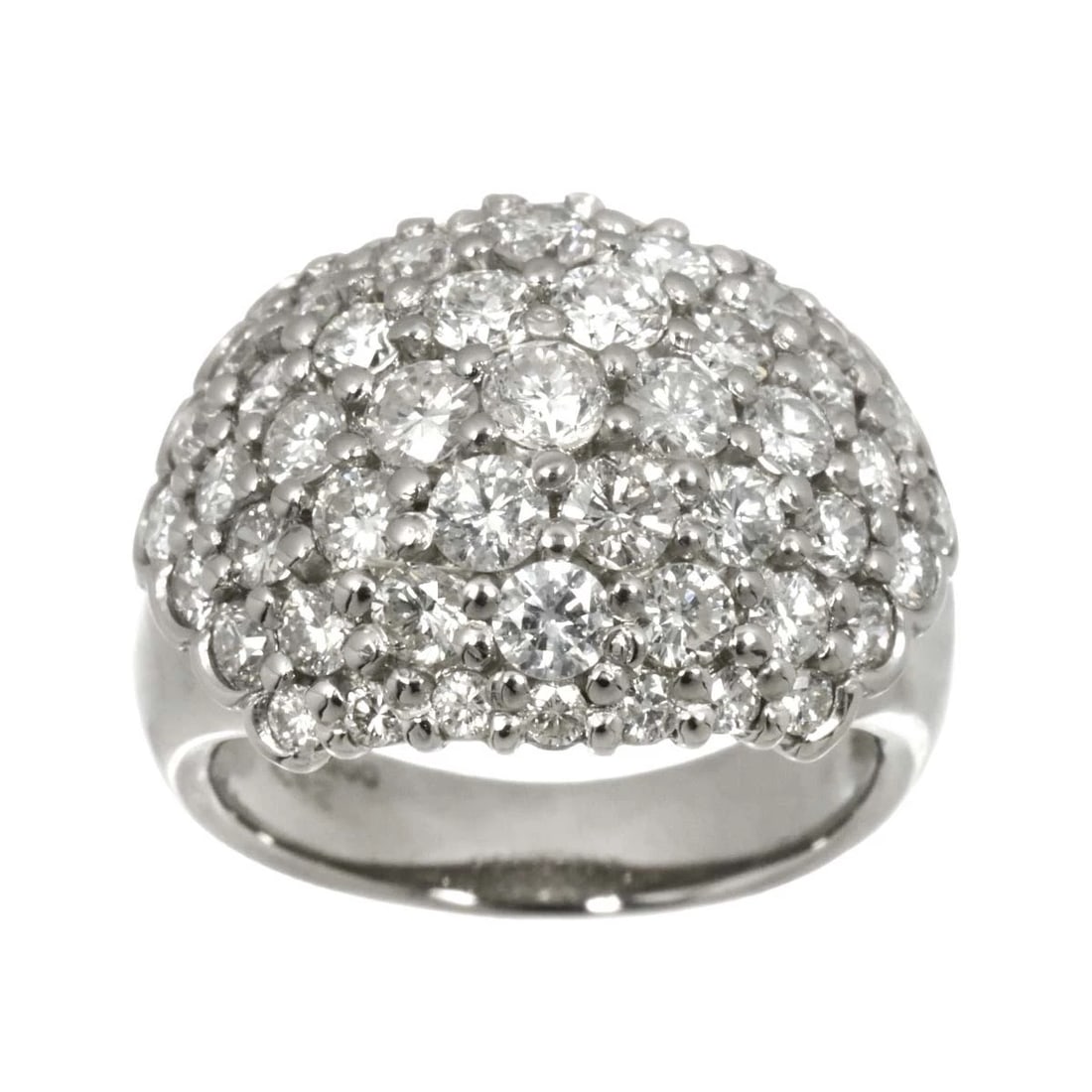 DIAMOND RING PT PLATINUM - 2