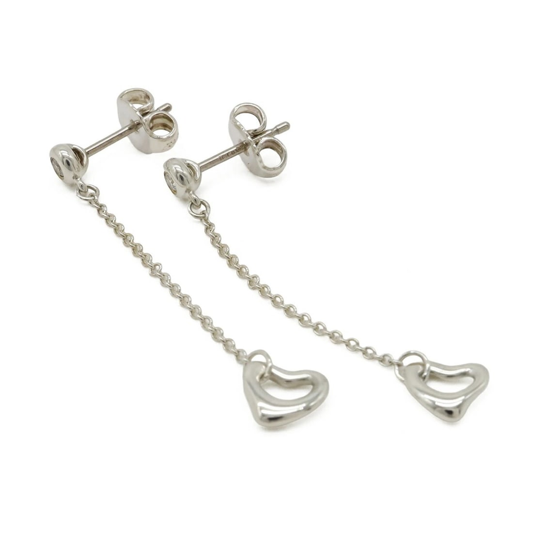 TIFFANY&CO. ELSA PERETTI DIAMOND: TIFFANY&Co. Elsa Peretti Diamond Brand: Tiffany Type/Style: Other Material: Color: Silver Size: Pendant Length 40.00mm / 1.57'' Accessories: None Accessories Notice: When purchasing pre-owned goods,
