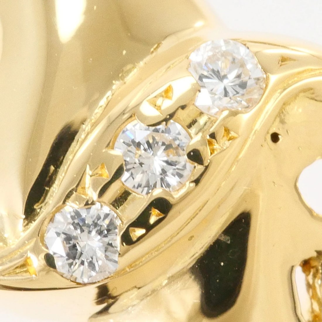 18K YELLOW GOLD RING - 2