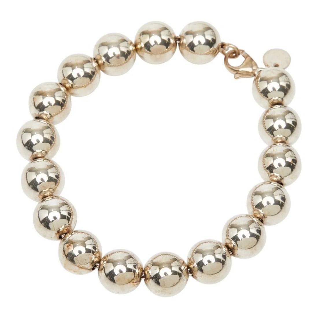 TIFFANY HARDWEAR BALL BRACELET SV925 SILVER: Tiffany HardWear Ball Bracelet, SV925 Silver Brand: Tiffany Type/Style: Charm bracelet Material: Color: None Size: Length 15.5cm / 6.1'' Width 1cm / 0.39''Total Length 18.5cm / 7.28'' Accessories: