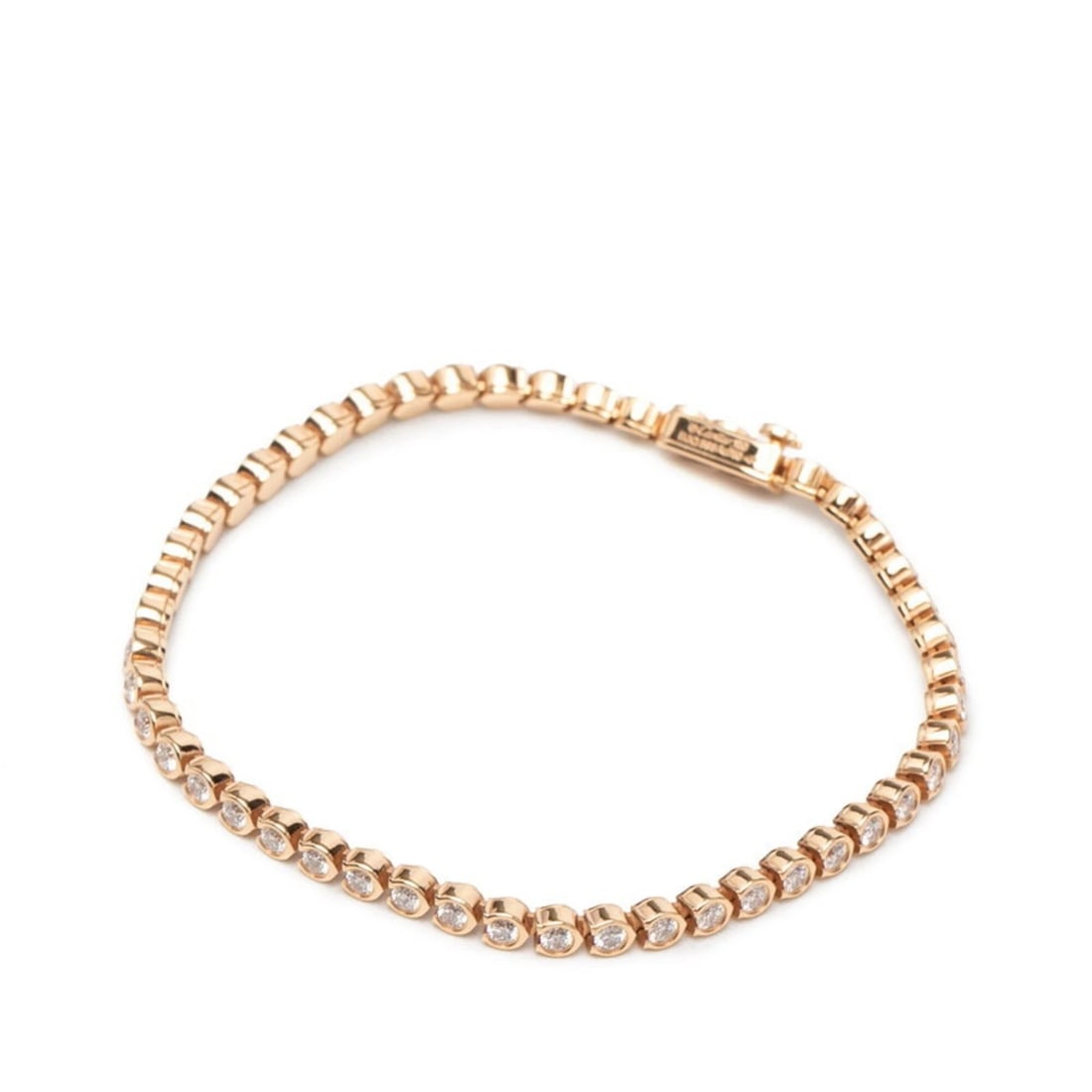 CARTIER 18KPG PINK GOLD: Cartier 18KPG Pink Gold Brand: Cartier Type/Style: Charm bracelet Material: Color: Pink gold Size: Length 15cm / 5.9'' Width 3mm / 0.11'' Total Length 17cm / 6.69'' Accessories: None Accessories