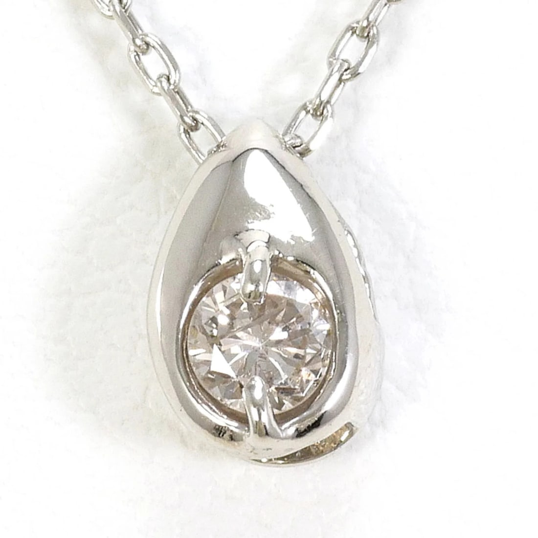 Platinum 1000/850 Necklace with Diamond