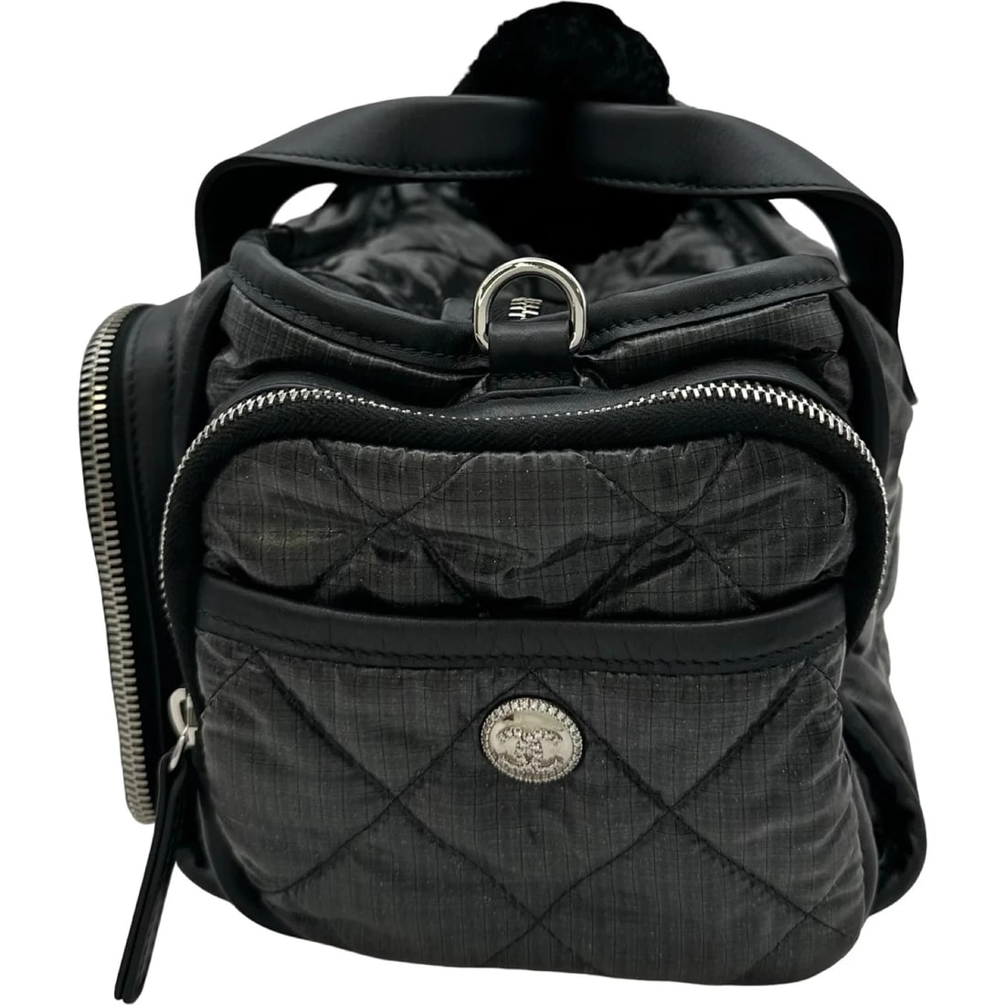 CHANEL BLACK NYLON - 4