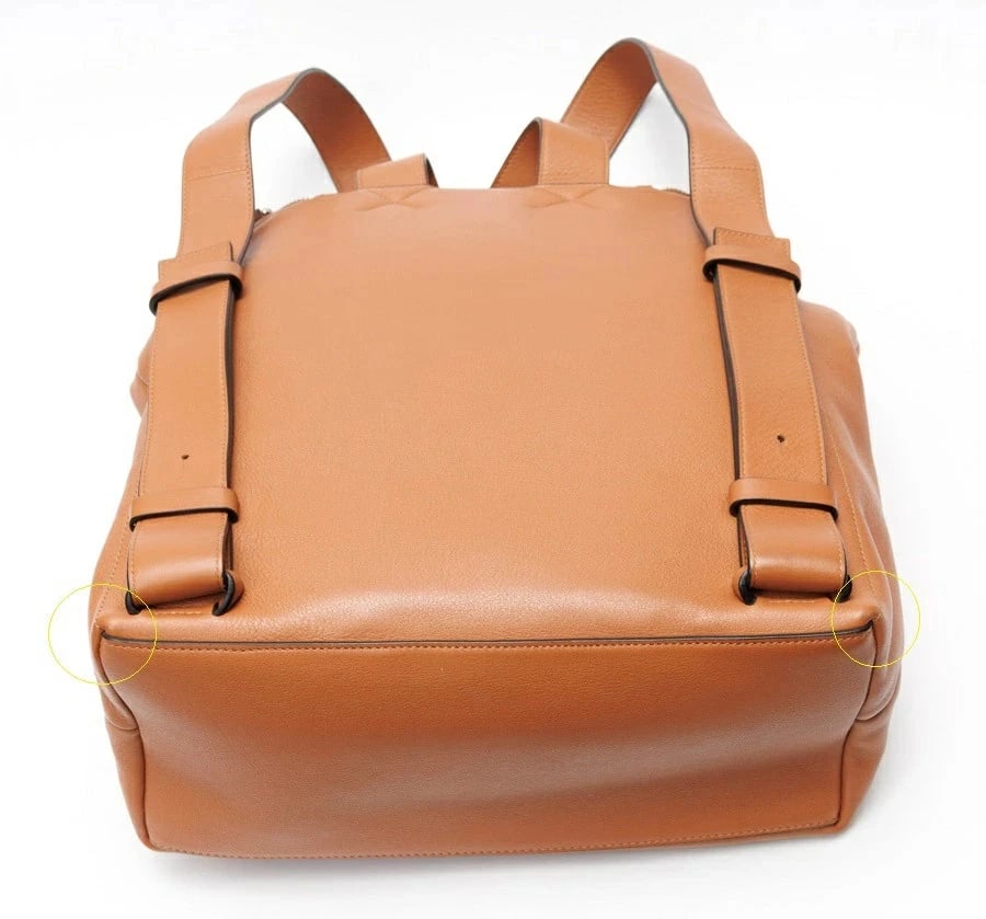 LOEWE GOYA BACKPACK BROWN - 5