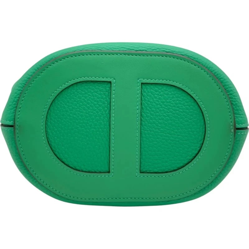 HERMES VERT COMIQUE SILVER HARDWARE - 4