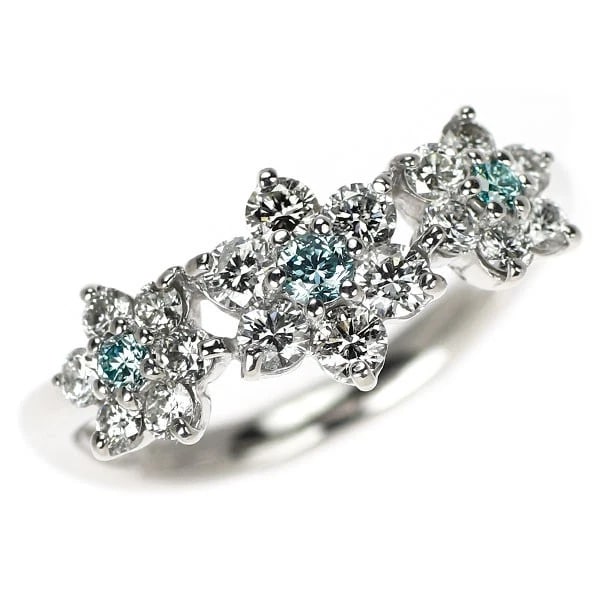 K18WG Treat Blue/ Collarless Diamond Ring: K18WG Treat Blue/ Collarless Diamond Ring Brand: None Type/Style: ring Material: K18WG, Color: WG Size: 6.25 - 6.5US Accessories: None Accessories Notice: When purchasing pre-owned goods, please
